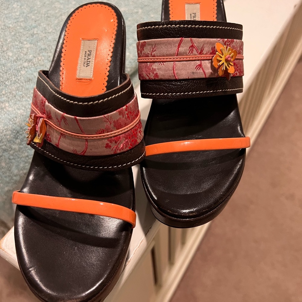 Prada wedges size 37